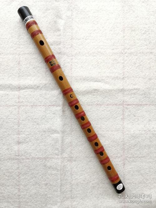 上海民族乐器一厂敦煌牌竹笛上世纪生产的手工精品库存笛子完好无瑕疵